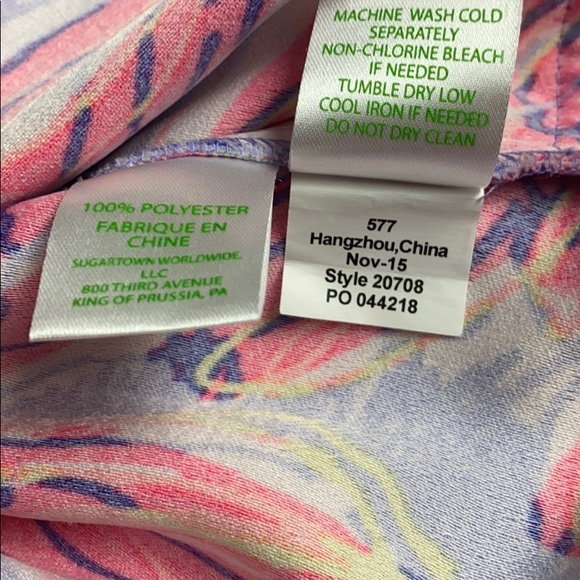 Lilly Pulitzer Ritz Strapless Romper Party Girl - Picture 6 of 8